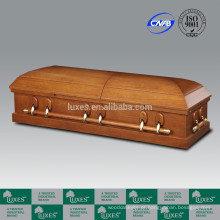 LUXES E.U. folheado do caixão caixão para o Funeral de caixões baratos